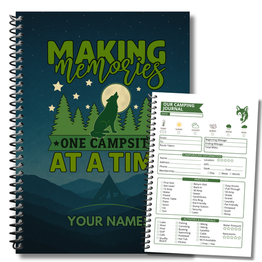 Camping log book, Campground journal, RV logbook, Travel journal, Camping gift, Camper diary, Glamping planner, Tent camping tracker, Campsite review notebook, Outdoor adventure journal, Camping notebook spiral bound, RV trip planner, Camp journal, Camping journal, RV gift, Camp gift, Camp gift for man, Camper gift, Camping logbook, Campground log book, Camping gifts, Camping accessories, RV gifts