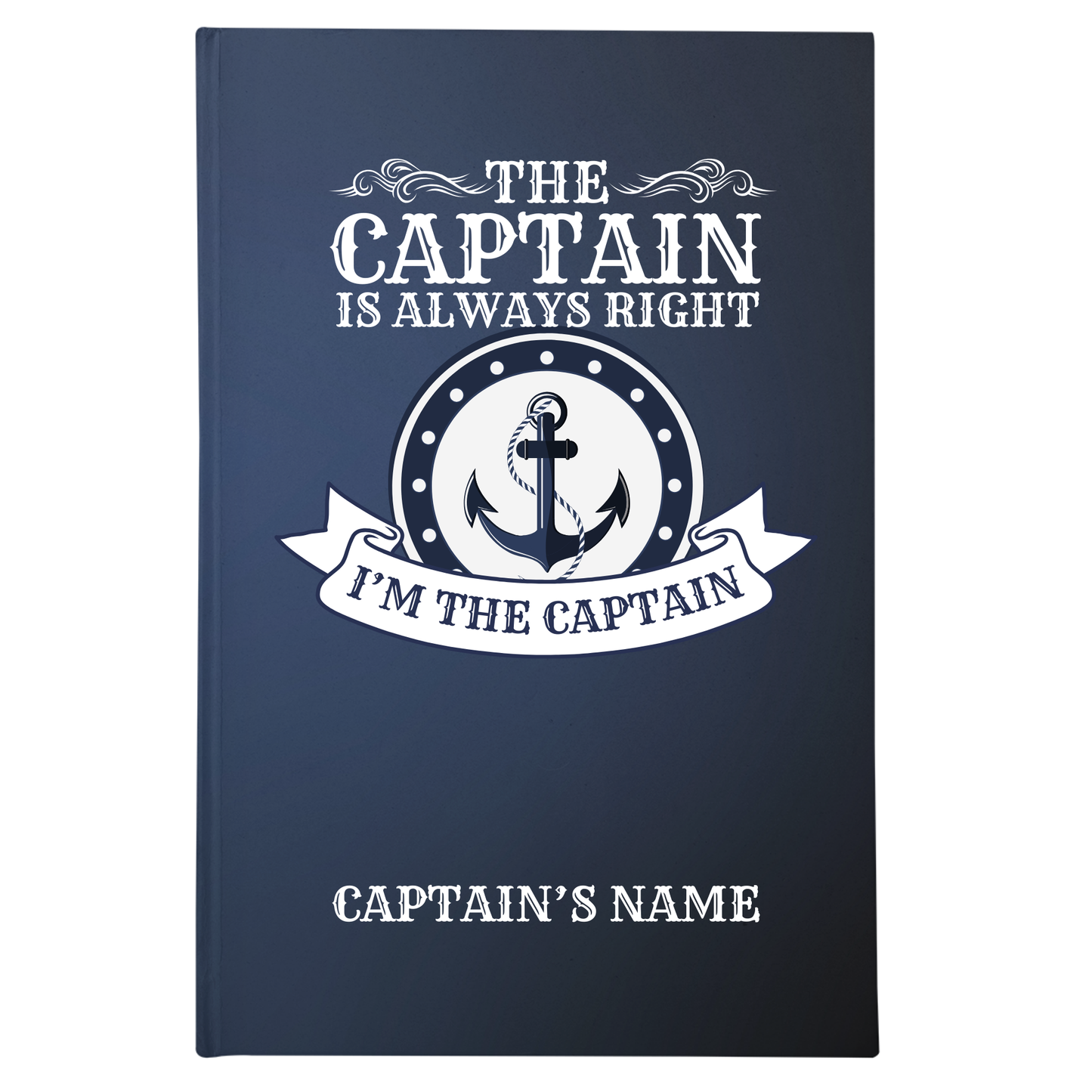 Captains Log, Boat Logbook, Nautical Diary, Boating Journal, Marine Log, Sailors Log, Yacht Logbook, Personalized Log, Boat Captain Gift, Sea Captain Log, Custom Logbook, Maritime Journal, Nautical Gift