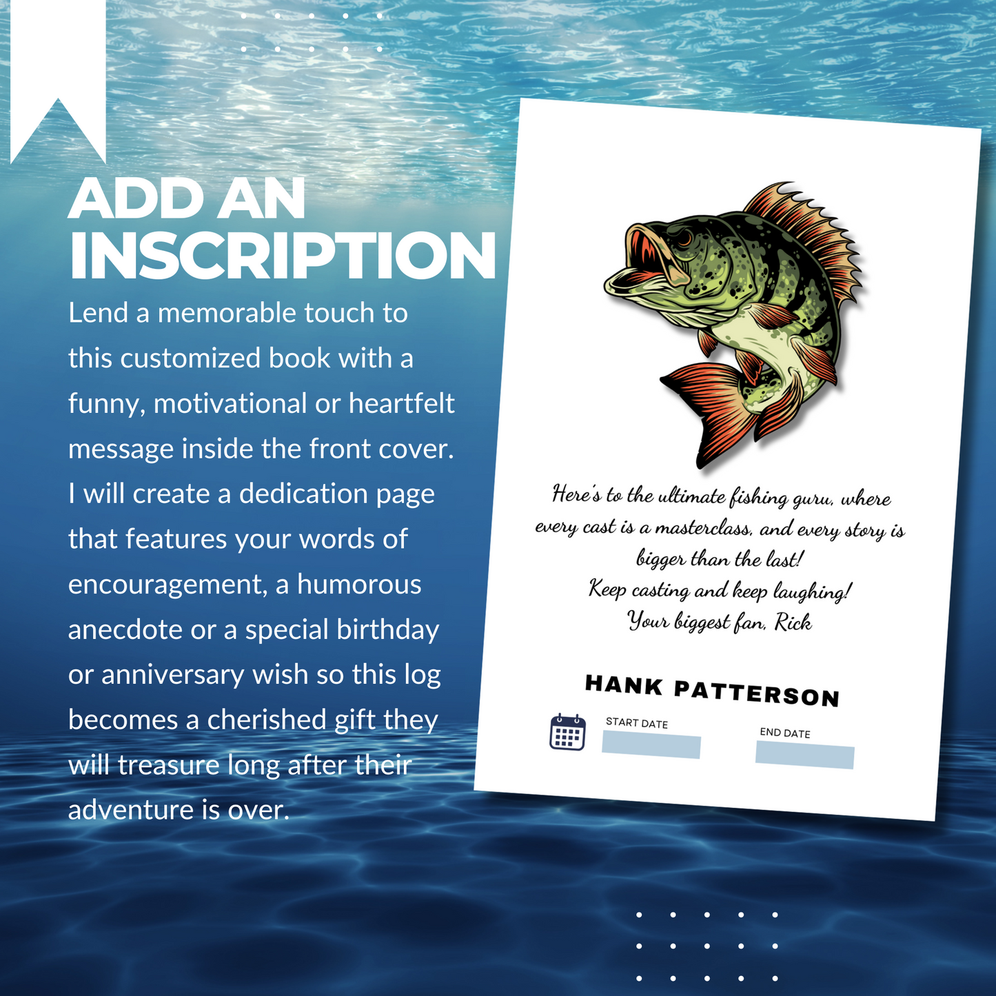 Fishing Log Angler’s log Boating fish fishing log book fly fishing book fishing journal fisherman journal fisherman gift fishing gift saltwater fishing salt water fly fishing fishing book journal fishing journal log book logbook saltwater salt water fly fishing book