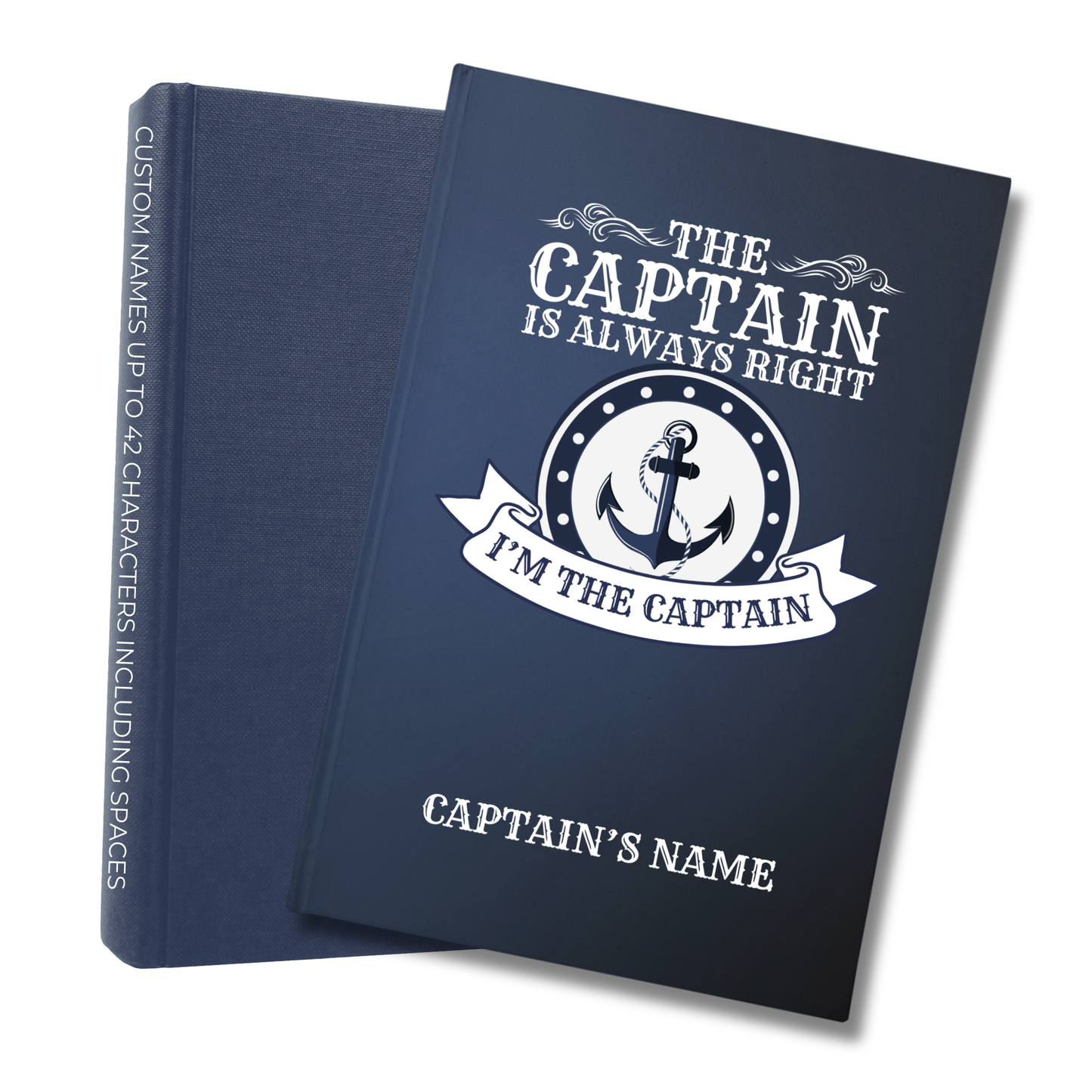 Captains Log, Boat Logbook, Nautical Diary, Boating Journal, Marine Log, Sailors Log, Yacht Logbook, Personalized Log, Boat Captain Gift, Sea Captain Log, Custom Logbook, Maritime Journal, Nautical Gift