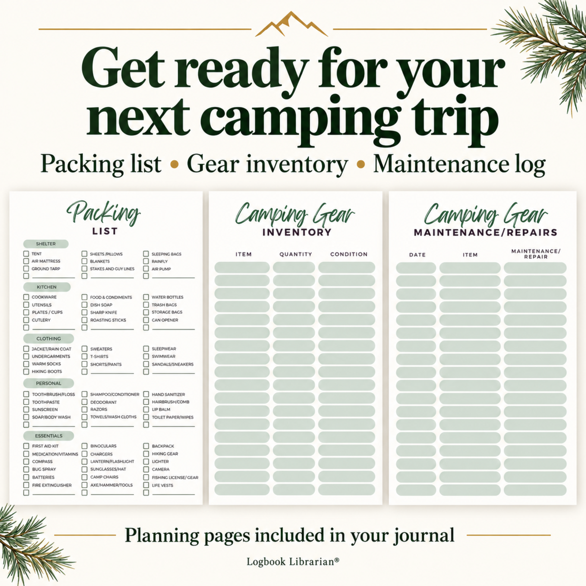 Get ready for your next camping trip