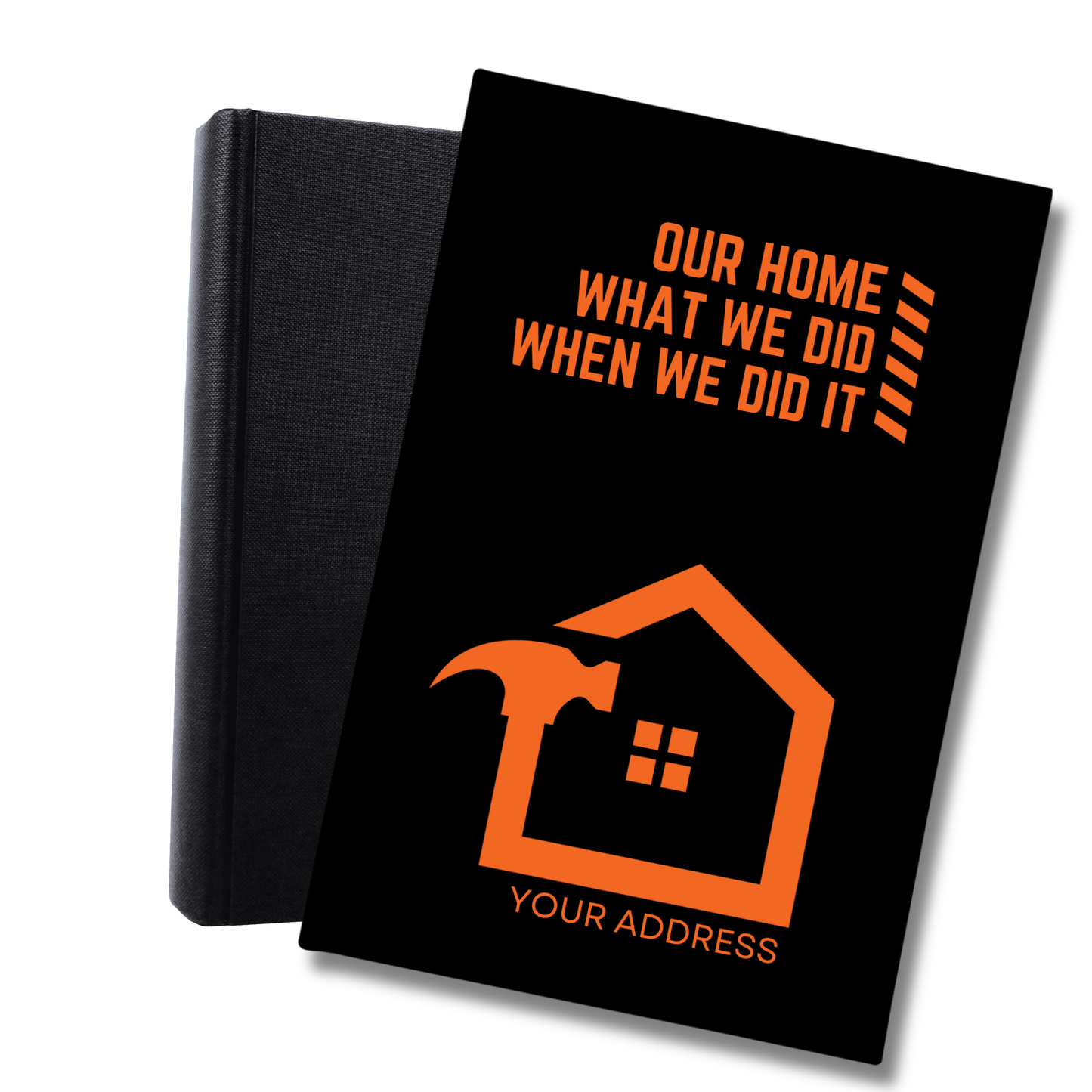 Custom Home Maintenance Log | Personalized House Project Planner, Home Repair Journal for Homeowners
