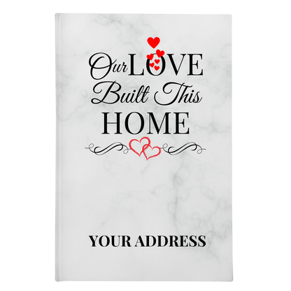 Custom Home Maintenance Log | Personalized House Project Planner, Home Repair Journal for Homeowners