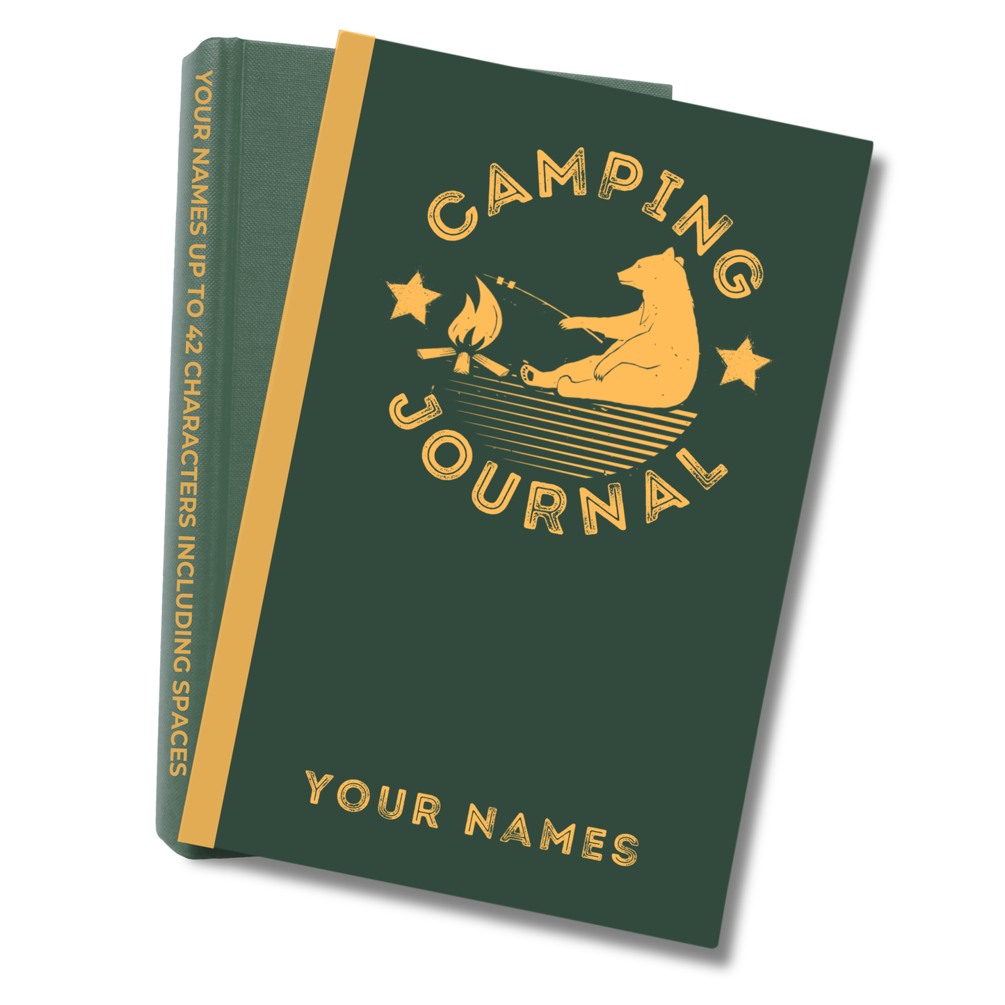 Custom Camping Journal | Campsite Log Book Tracks Campground Information | Camp Gift