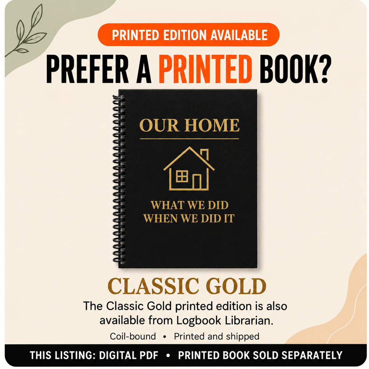 Prefer a Printed Book? The Classic Gold printed edition is also available from Logbook Librarian.