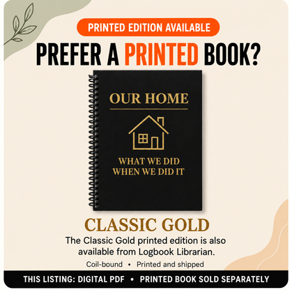 Prefer a Printed Book? The Classic Gold printed edition is also available from Logbook Librarian.