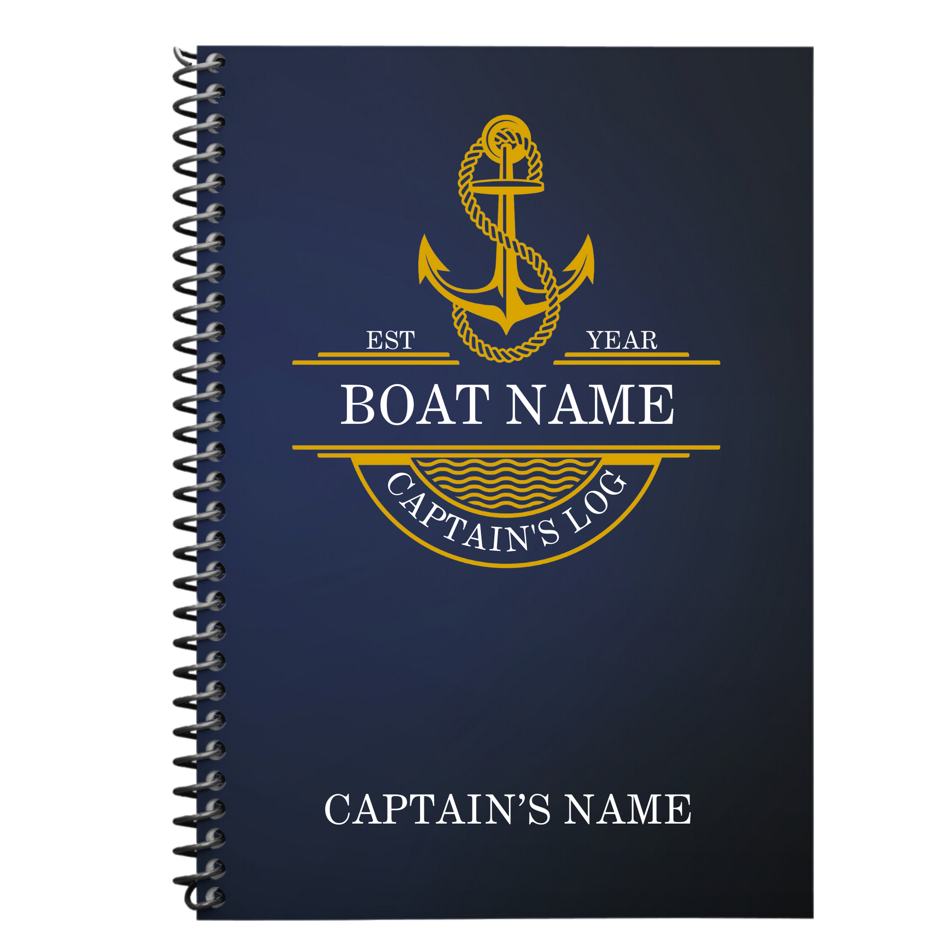 Captains Log
Boat Logbook
Nautical Diary
Boating Journal
Marine Log
Sailors Log
Yacht Logbook
Personalized Log
Boat Captain Gift
Sea Captain Log
Custom Logbook
Maritime Journal
Nautical Gift