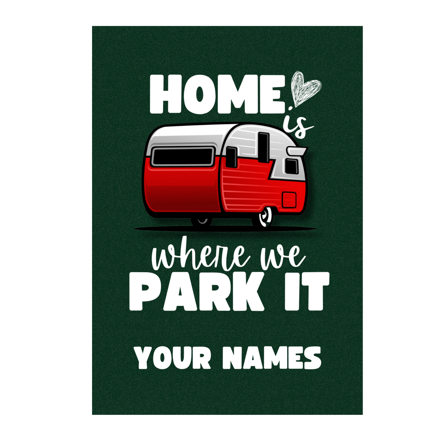 RV Travel Journal – Personalized Road Trip Log for Campers & Motorhome Owners Custom Checklists, Packing Lists, Campsite Tracker Unique Gift