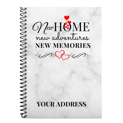 Custom Home Maintenance Log | Personalized House Project Planner, Home Repair Journal for Homeowners