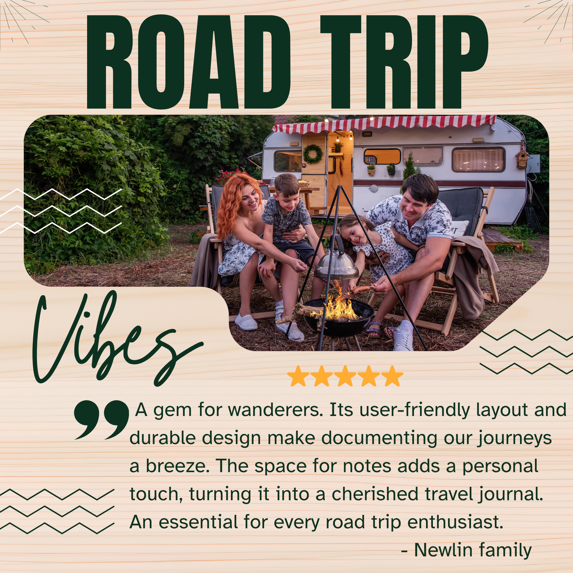 This RV travel journal and personalized road trip log book is perfect for RVers, campers, and motorhome owners who want to capture every adventure. Featuring detailed RV trip planner pages, campground logs, packing lists, checklists, and campsite trackers, this unique RV journal makes an ideal gift for couples, retirees, and anyone living the full-time RV lifestyle. Keep your memories organized and preserved in this custom RV log book 