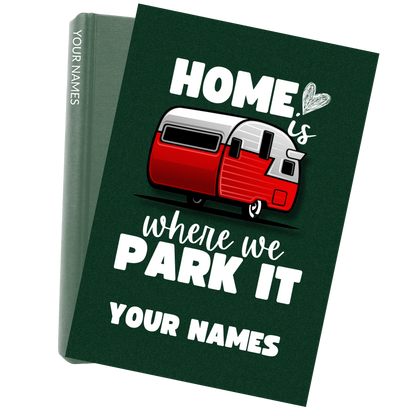RV Travel Journal – Personalized Road Trip Log for Campers & Motorhome Owners Custom Checklists, Packing Lists, Campsite Tracker Unique Gift