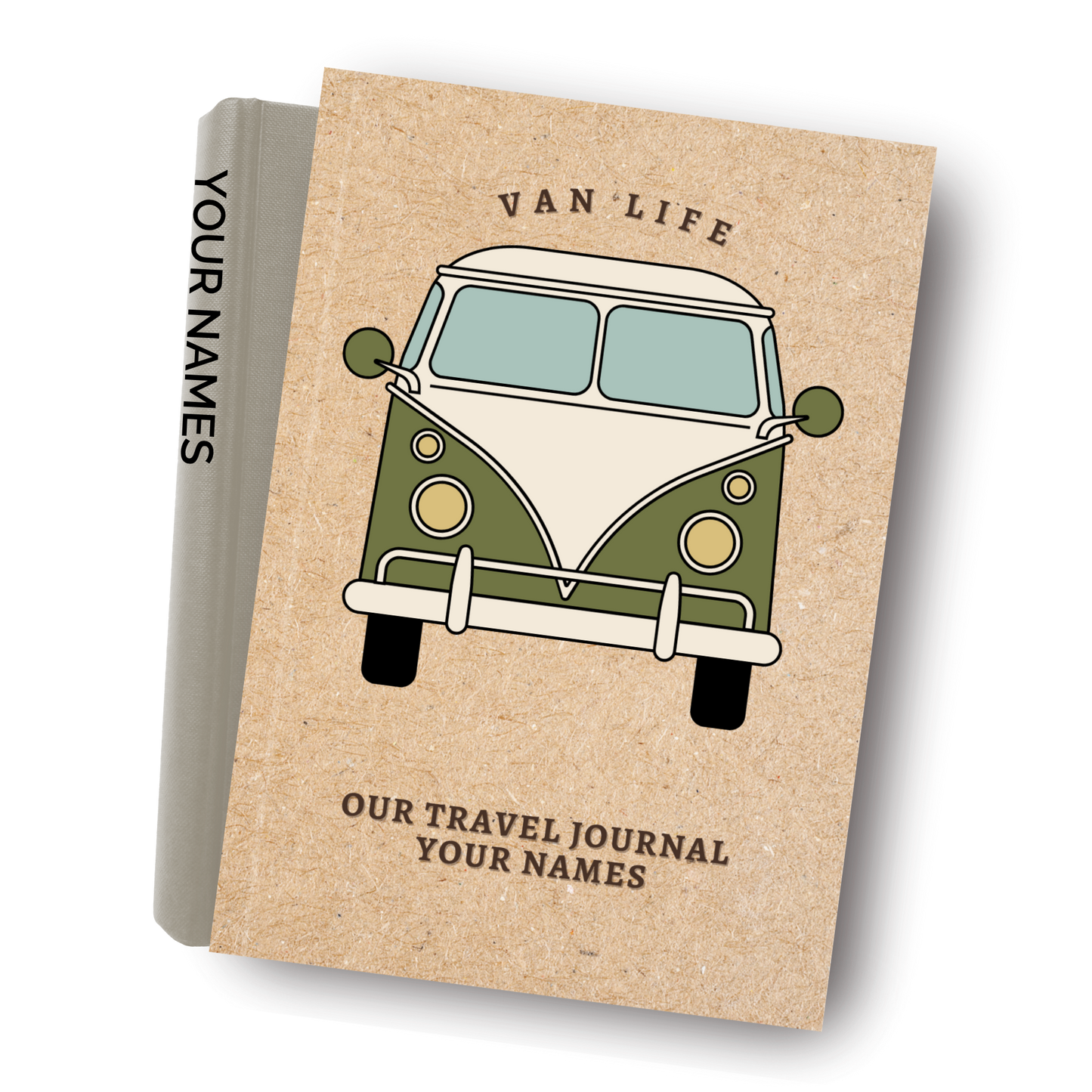 Personalized Van Life Journal, Custom RV Travel Logbook
