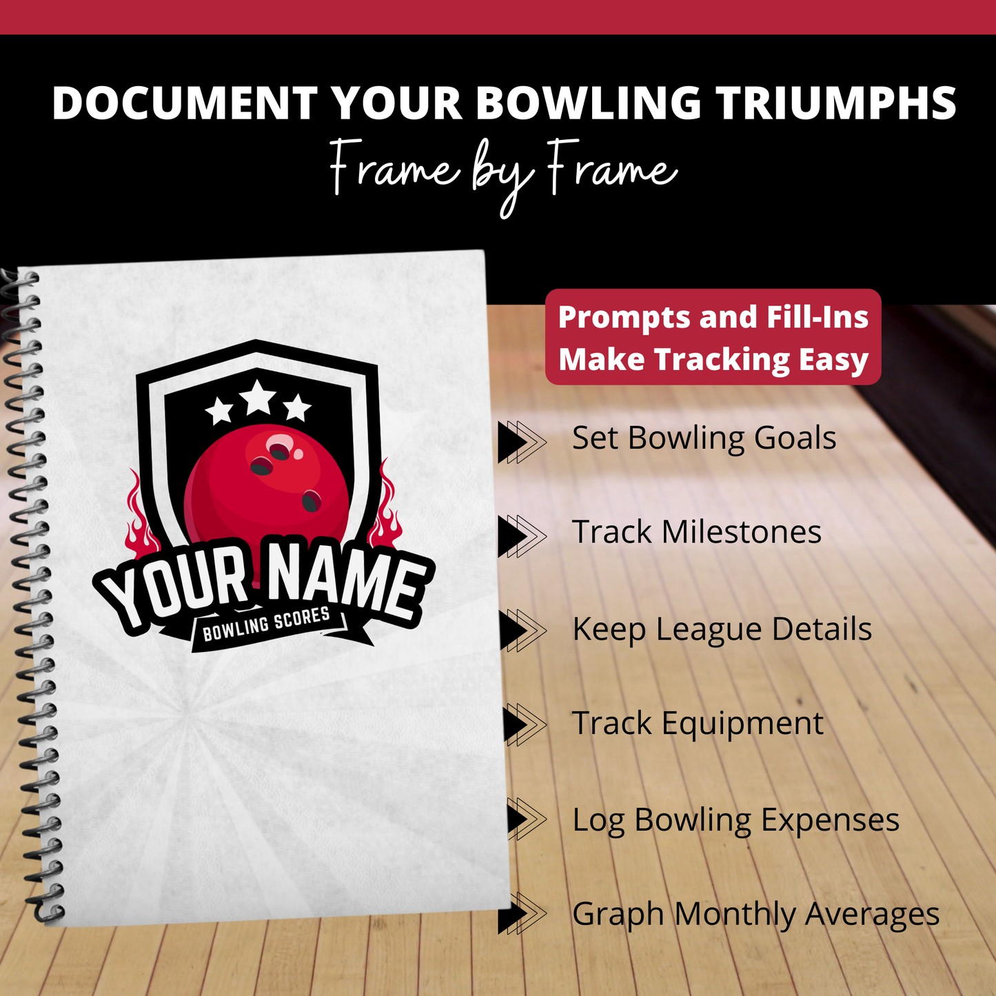 Bowling scorebook
bowling score book
bowling score sheet
bowling scoresheet
bowling log book
bowling tracker
gift for bowlers
bowling gifft