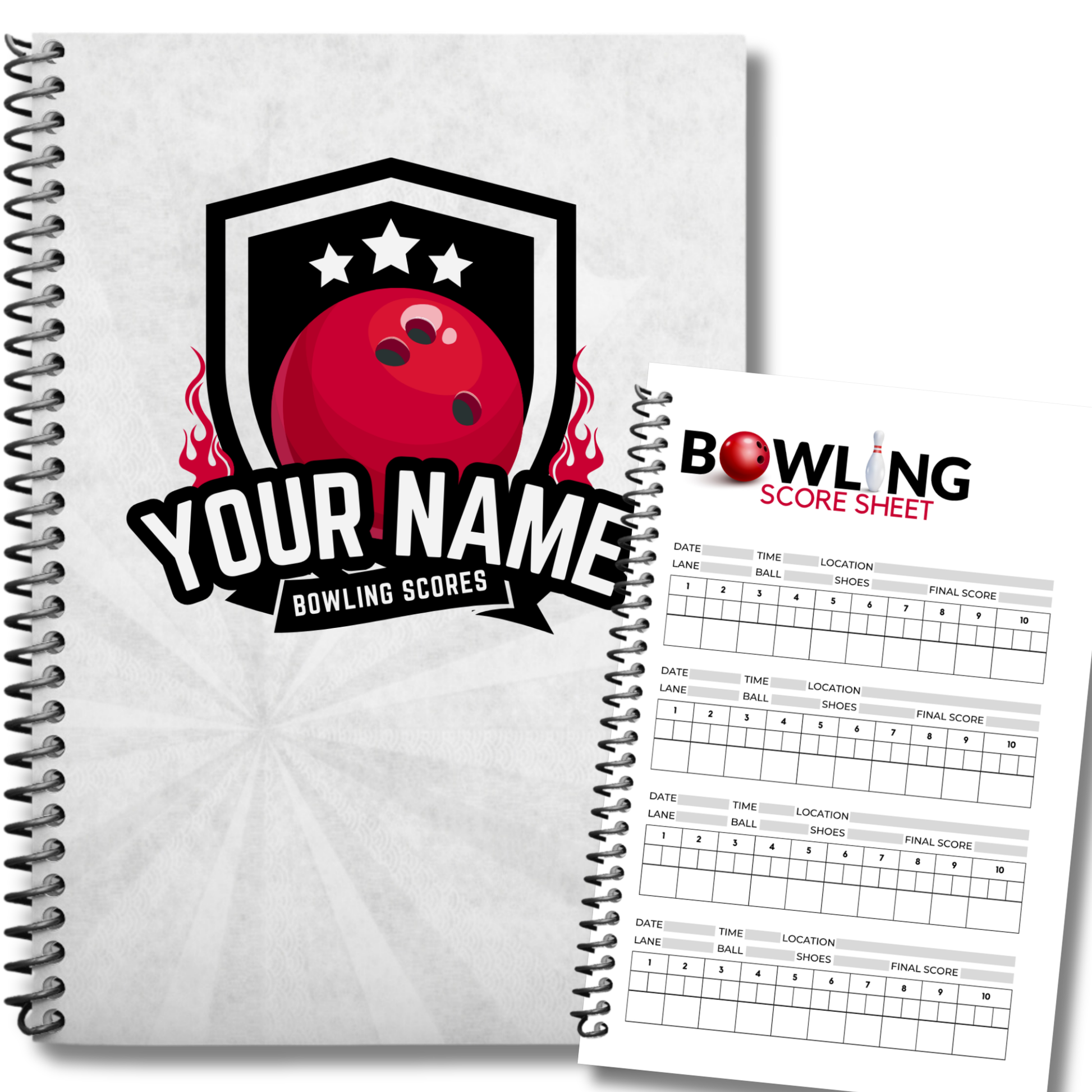 Bowling scorebook
bowling score book
bowling score sheet
bowling scoresheet
bowling log book
bowling tracker
gift for bowlers
bowling gifft