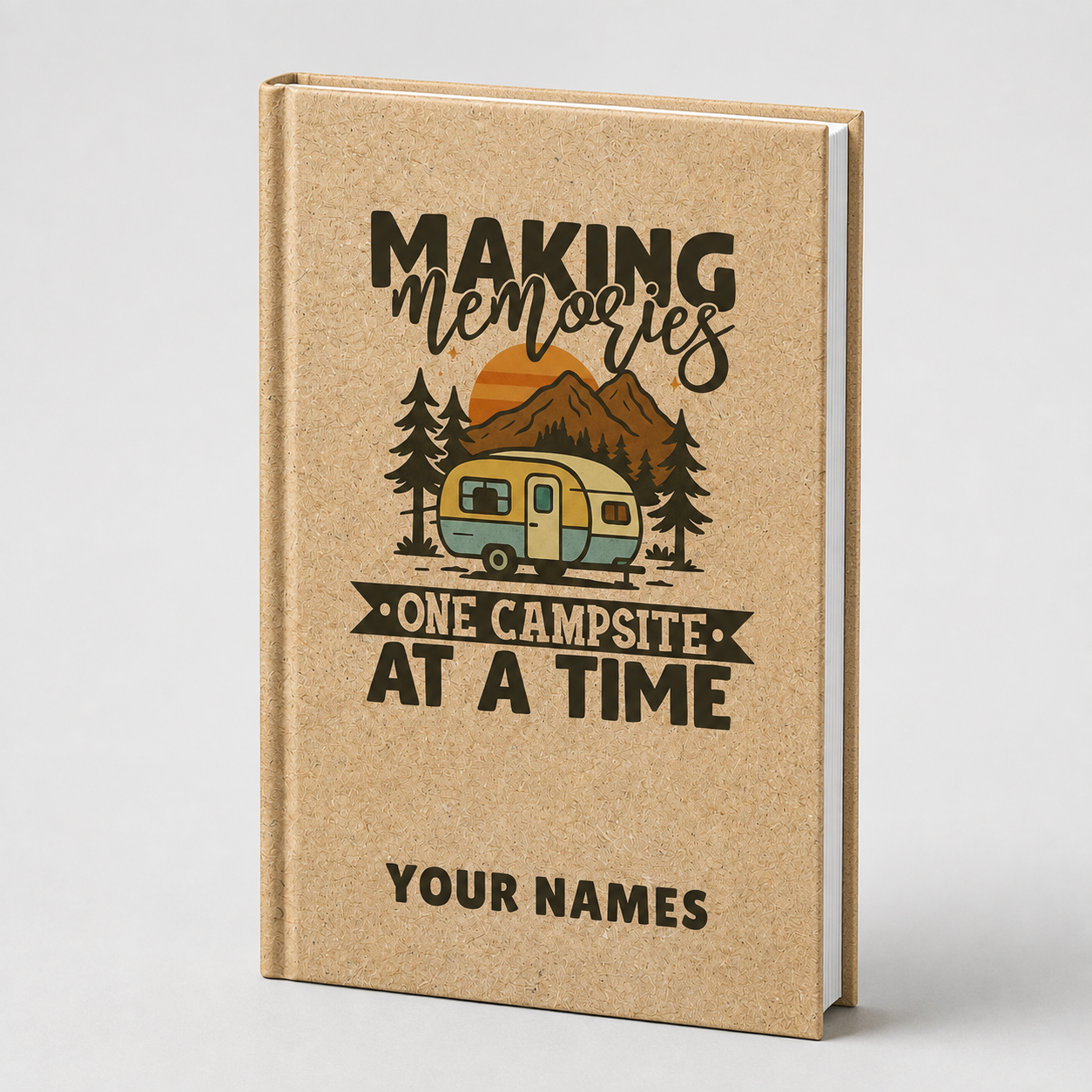 Personalized RV Camping Journal & Campground Log Book