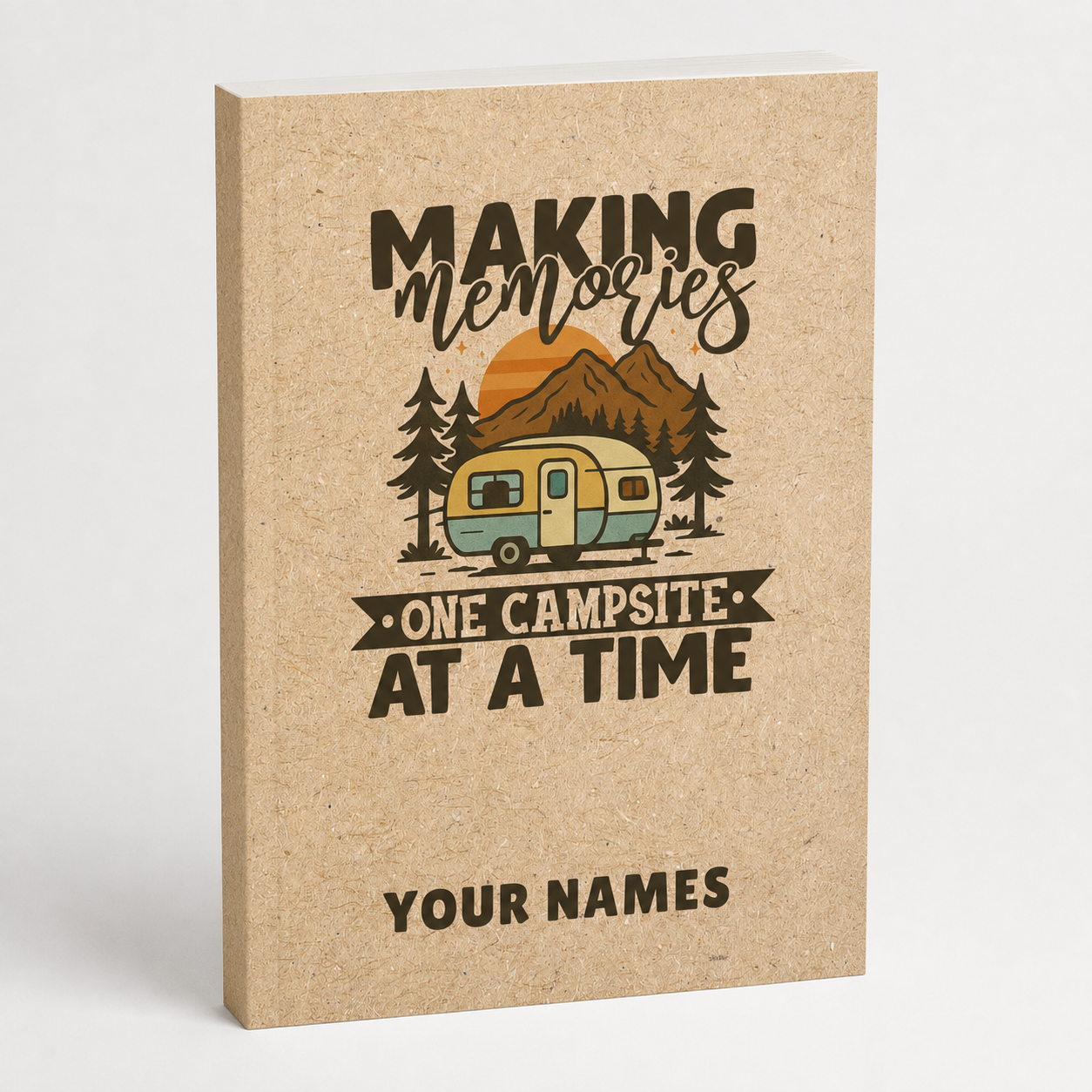 Personalized RV Camping Journal & Campground Log Book