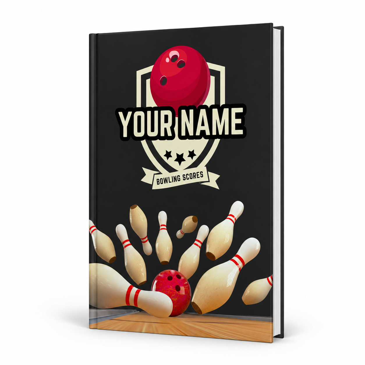 Personalized Bowling Scorebook - Custom Bowling Log Book