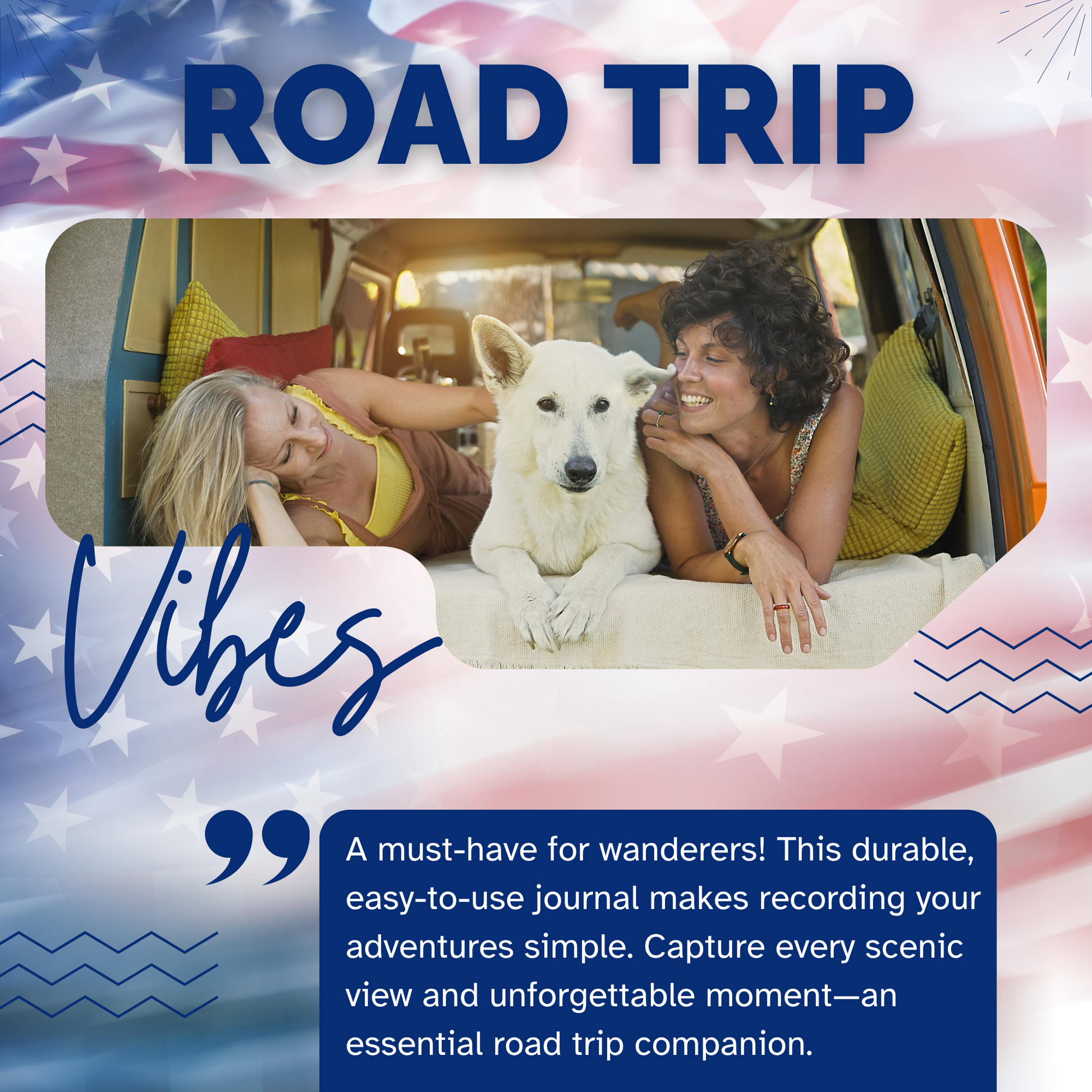 This RV travel journal and personalized road trip log book is perfect for RVers, campers, and motorhome owners who want to capture every adventure. Featuring detailed RV trip planner pages, campground logs, packing lists, checklists, and campsite trackers, this unique RV journal makes an ideal gift for couples, retirees, and anyone living the full-time RV lifestyle. Keep your memories organized and preserved in this custom RV log book designed for unforgettable road trips across the USA.