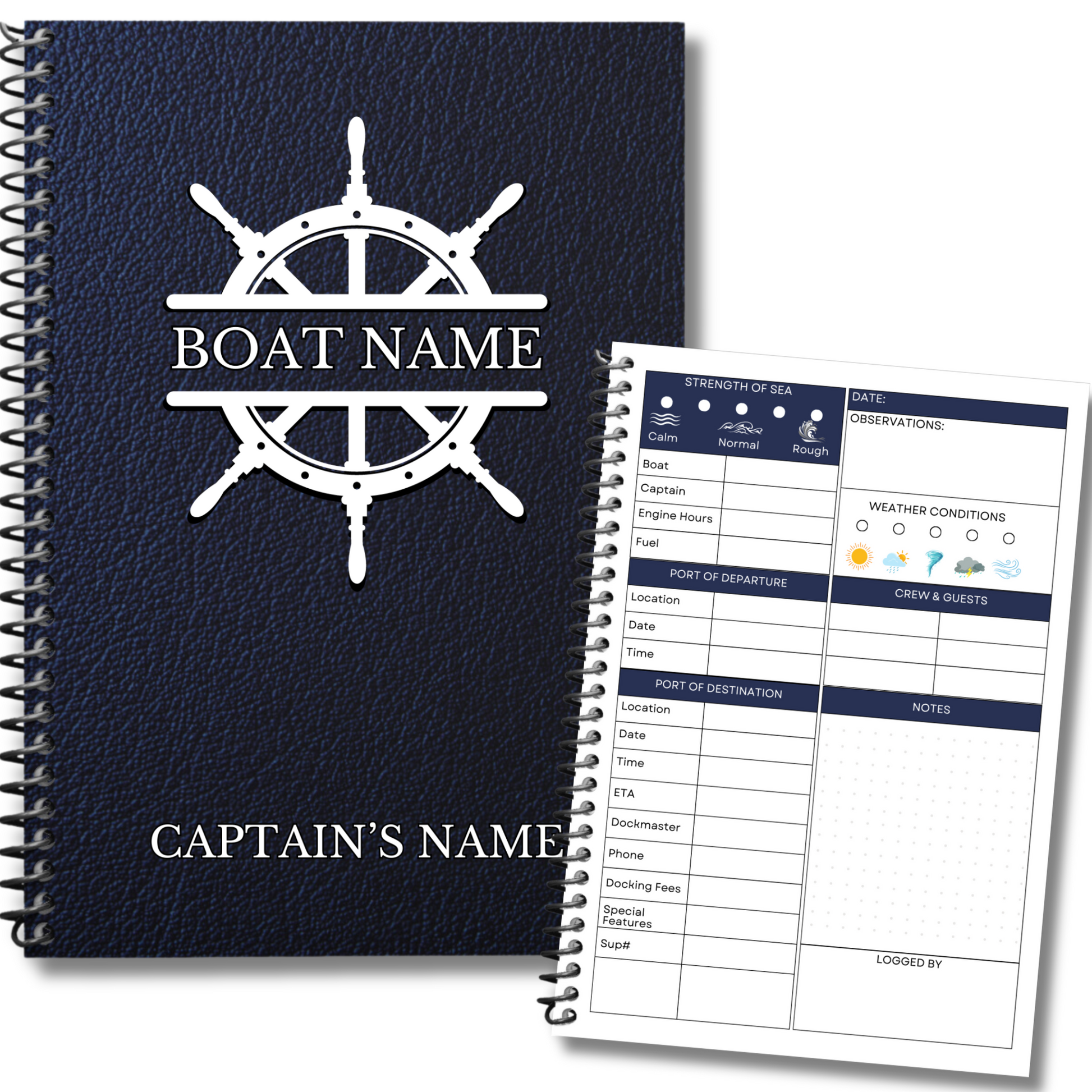 Captains Log
Boat Logbook
Nautical Diary
Boating Journal
Marine Log
Sailors Log
Yacht Logbook
Personalized Log
Boat Captain Gift
Sea Captain Log
Custom Logbook
Maritime Journal
Nautical Gift